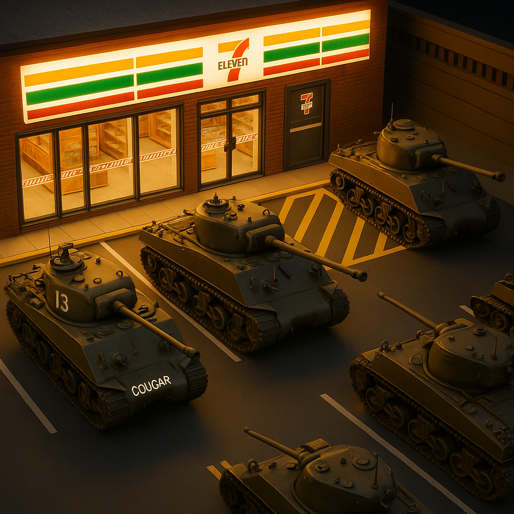 Free Exclusive Tank Diorama
