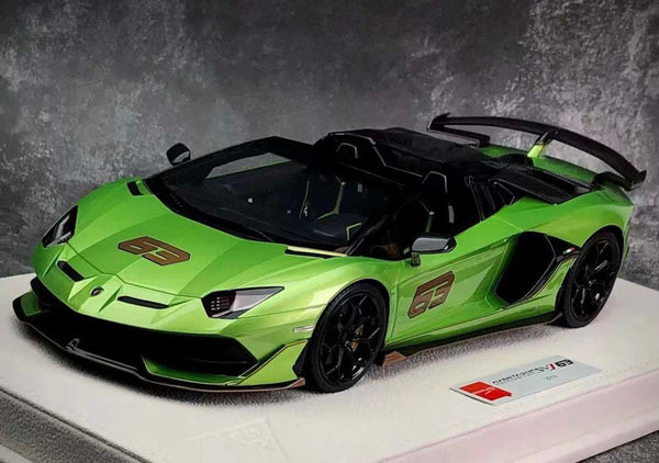 Custom Lamborghini Aventador SVJ 1:18 – Turbo Detail