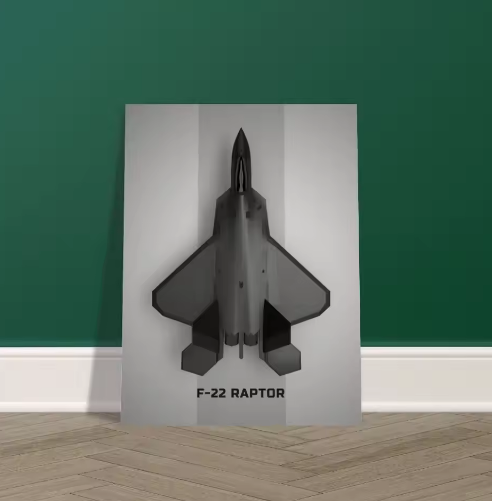 Dekoratives Auto-Display-Poster