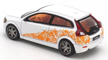 Volvo C30 Orange Flower